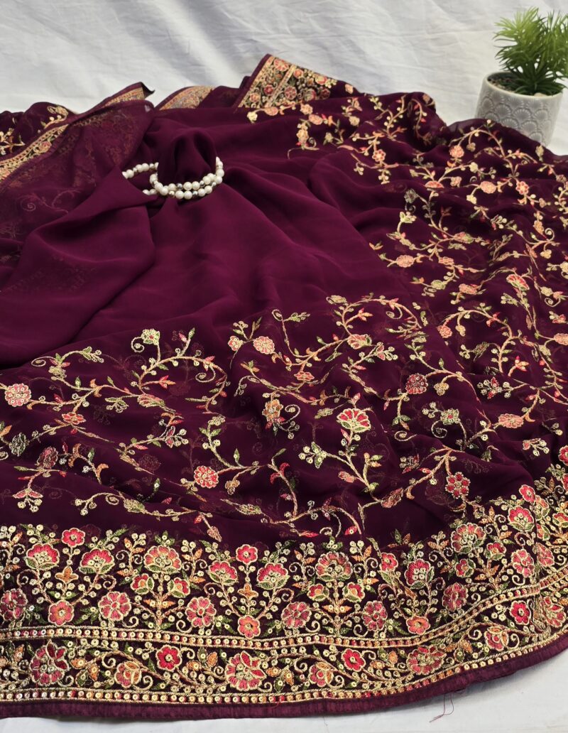GEORGETTE SAREE - Image 6