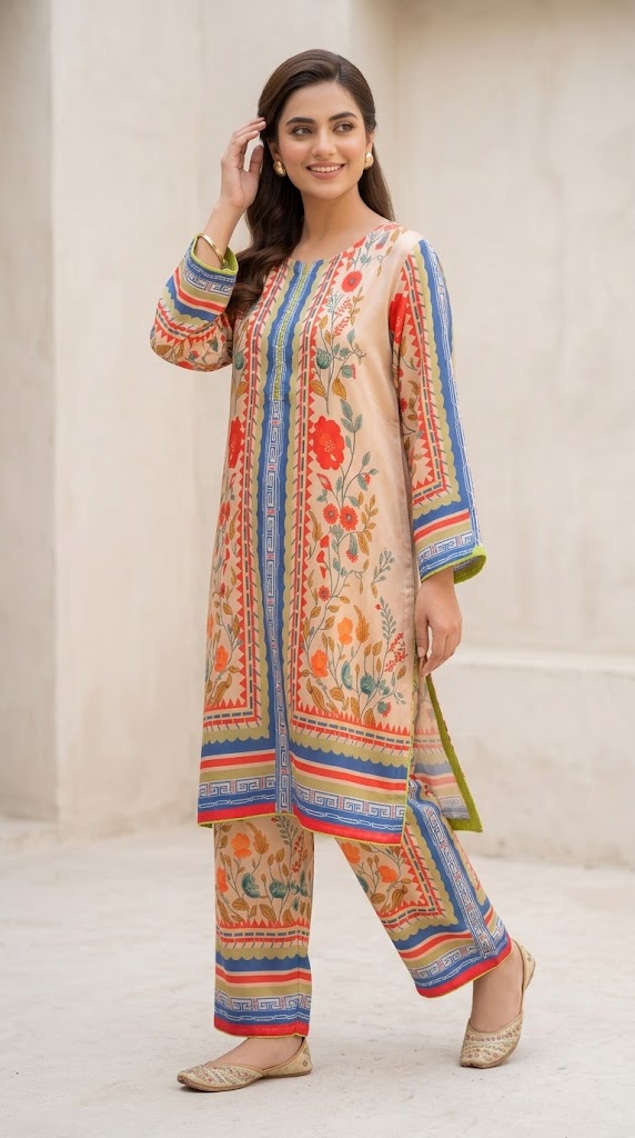 2Pc Linen Co-Ord Set | Ready to Wear - Image 2