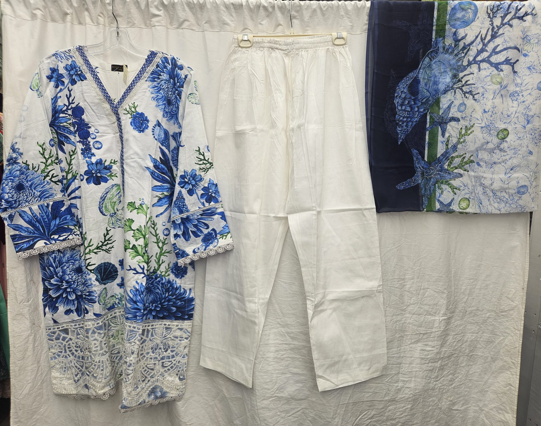Maria B Lawn Suit | Ready to Wear - Image 3