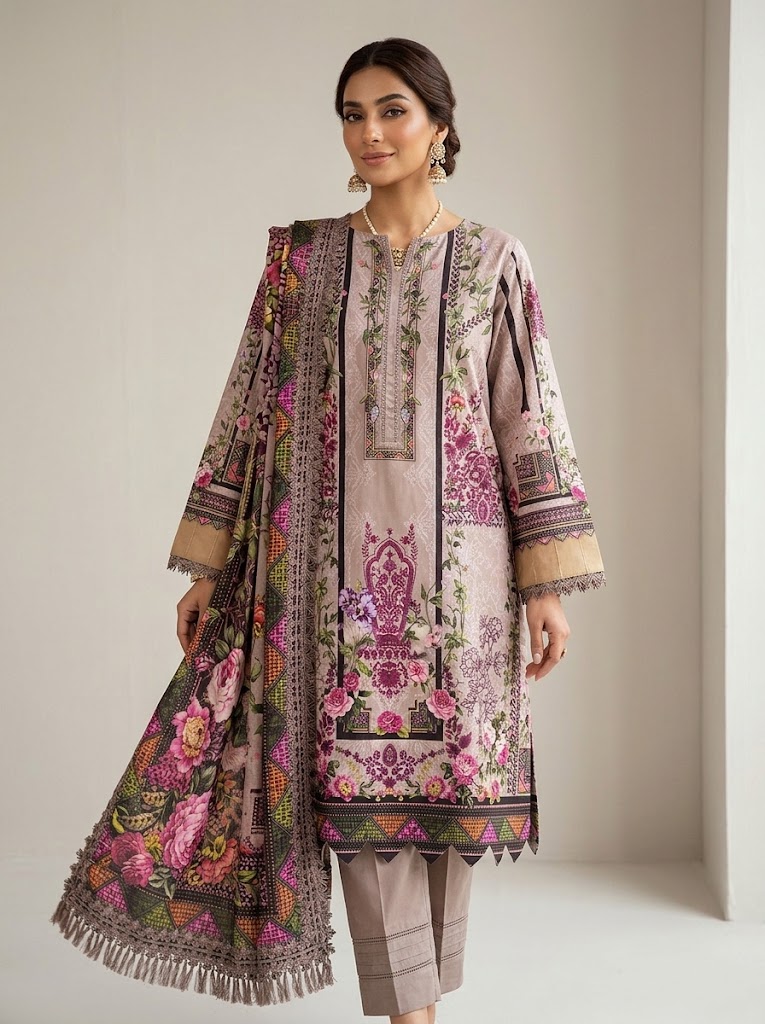 Maria B Lawn Suit | Ready to Wear