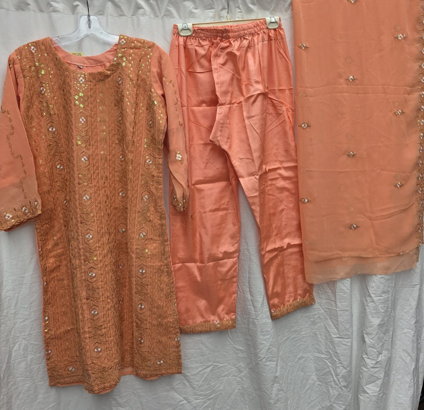 3Pc Chiffon Georgette Suit | Ready to Wear - Image 3