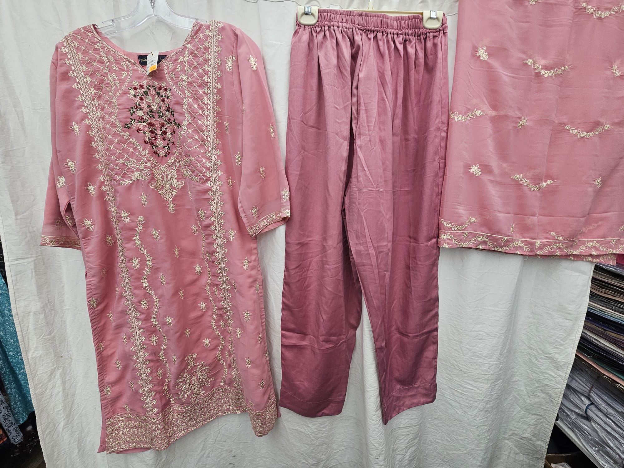 3Pc Chiffon Georgette Suit | Ready to Wear - Image 3