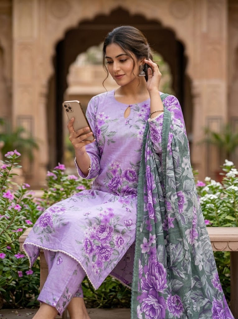 3Pc Lawn Suit | Ready to Wear - Image 2