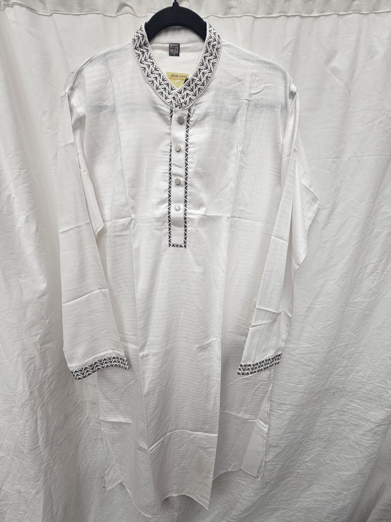 Mans Kurta Pajama | Ready to Wear - Image 3
